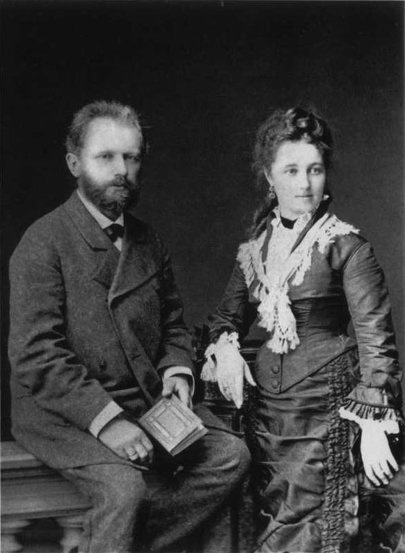 Tchaikovsky_and_his_wife