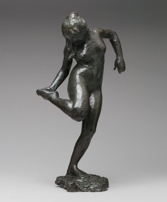 Dancer Looking at the Sole of Her Right Foot (Fourth State).jpg