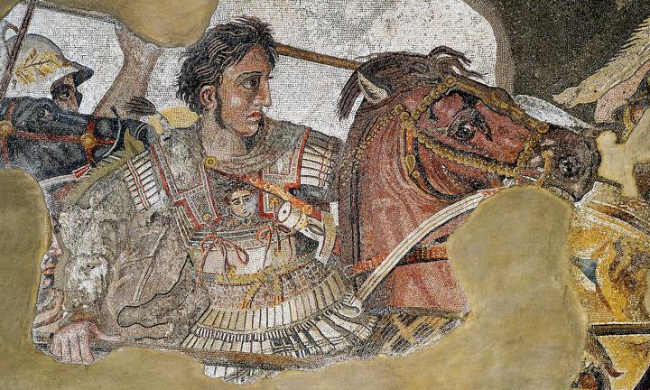 Mosaic of Alexander the Great