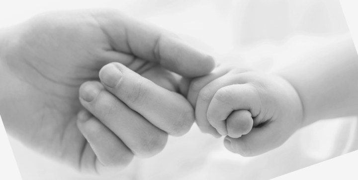 baby-hand-bw